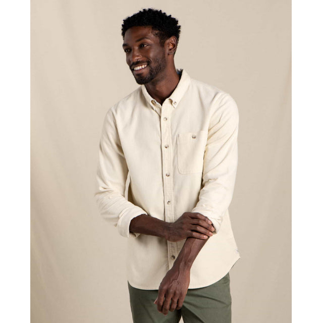 Toad & Co M's Scouter Cord Ls Shirt ALMOND