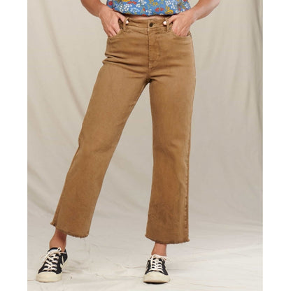 Toad & Co W's Balsam Cutoff Pant Honey Brown