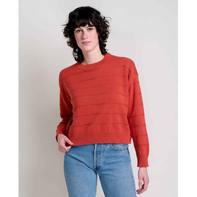 Toad & Co W Bianca Ii Crew Sweater Harvest