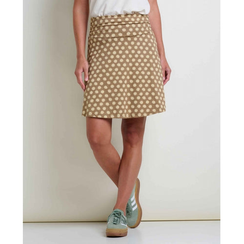 Honey Brown Floral Print / Small