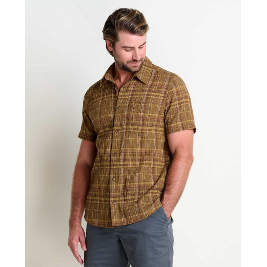 Toad & Co M's Fletcher Ss Shirt Green Moss