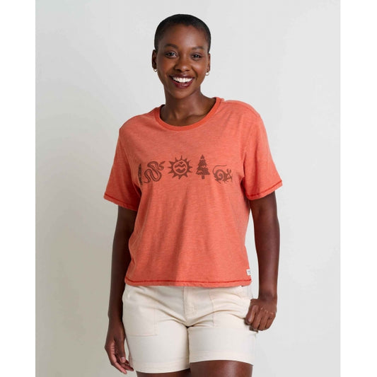 Toad&co Boundless Jersey Ss Crew Harvest Critters