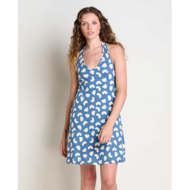 Womens Plumeria Halter Sl Dress Toad & Co
