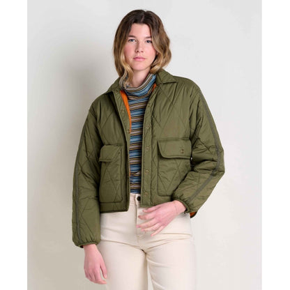 Toad&co Nomader Reversible Jacket Olive & Persimmon