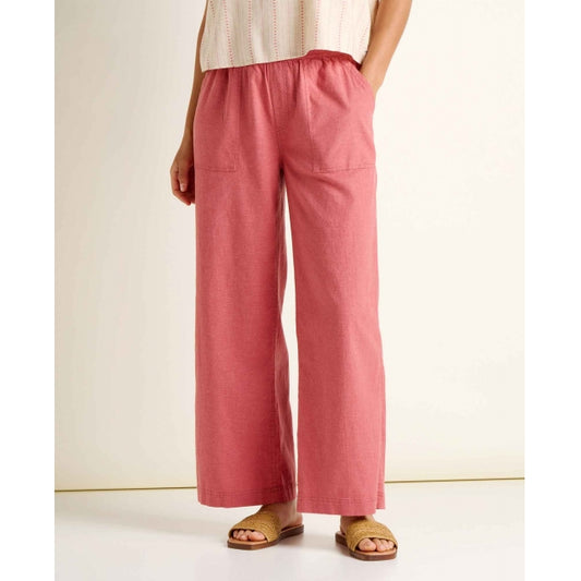 Womens Taj Hemp Wide Leg Pant Toad&co