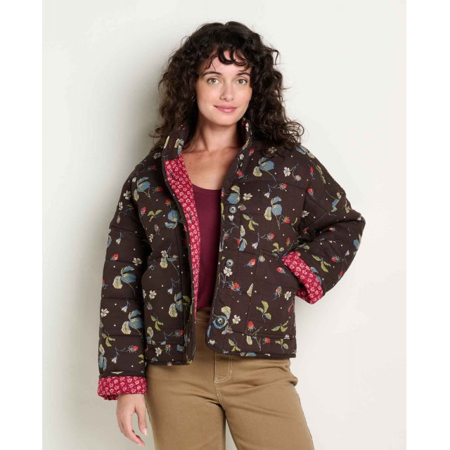 Toad&co Manzana Quilted Jacket Barnwood Print