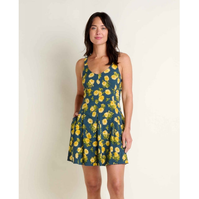 Womens Sunkissed Tank Godet Dress Toad&co