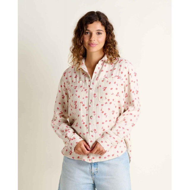 Womens Tate Double Weave Ls Shirt Toad&co
