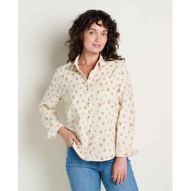 Womens Cattail Cord Ls Shirt Toad&co