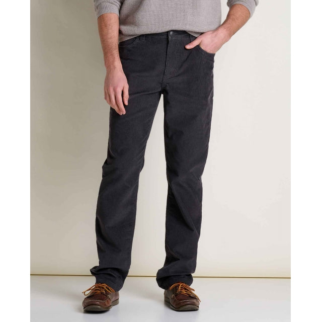 Mens Jet Cord Lean Pant 30" Ins Toad & Co
