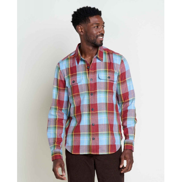 Toad&co Ranchero Ls Shirt Blue Jay