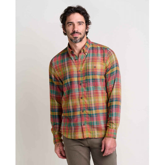 Toad & Co M Airsmyth Ls Shirt Sundown Madras