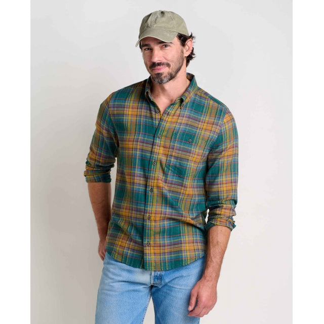 Toad & Co M Airsmyth Ls Shirt Cabin Multi Madras