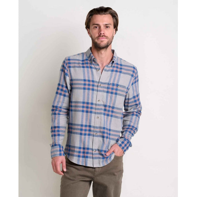 Toad & Co M Airsmyth Ls Shirt Basalt Lg Scale