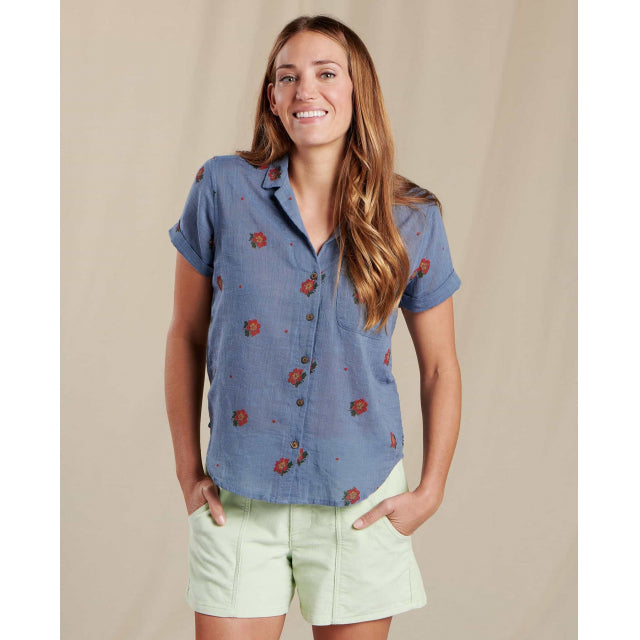 Womens Camp Cove Ss Shirt Toad & Co