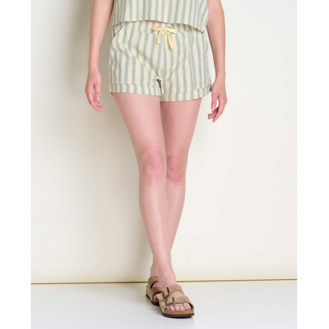 Toad & Co W's Taj Hemp Short Barley Stripe