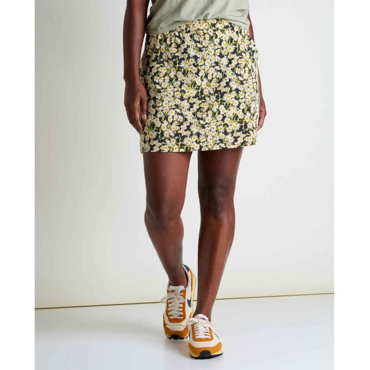 Toad&co Sunkissed Weekend Skort Barley Daisy Field Print