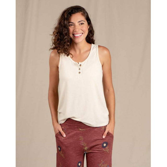 Toad & Co W Piru Henley Tank Salt