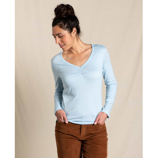Womens Rose Ls Tee Toad & Co