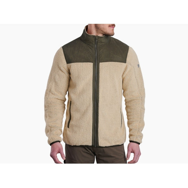 Kuhl M's Konfluence Fleece Jacket OATMEAL / FIR