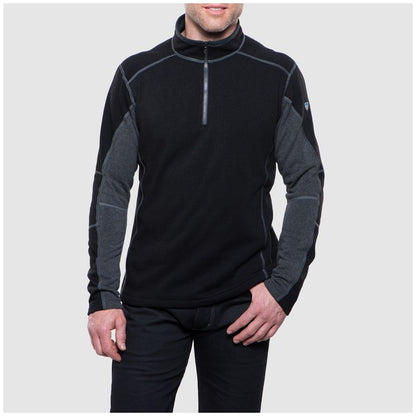 Kuhl M Revel 1/4 Zip BLACK/STEEL