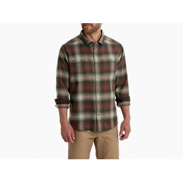 Kuhl M Law Flannel Ls OLIVE COPPER