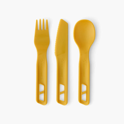 Sea To Summit Passage Cutlery - 3 Piece Set Arrowwood Yellow