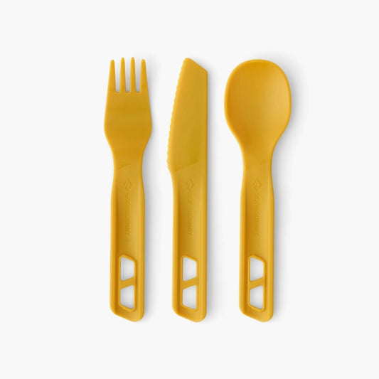 Sea To Summit Passage Cutlery - 3 Piece Set Arrowwood Yellow