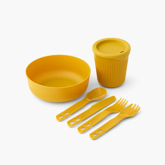 Sea To Summit Passage Dinnerware Set Arrowwood Yellow