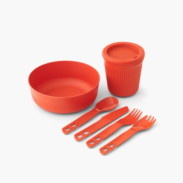 Sea To Summit Passage Dinnerware Set Spicy Orange