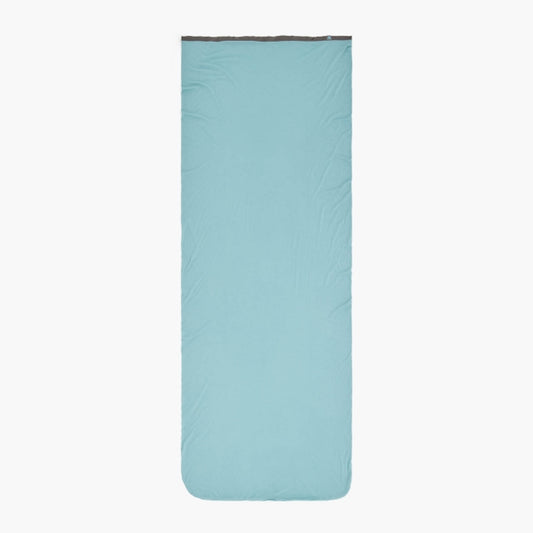 Sea To Summit Comfort Blend Sleeping Bag Liner - Rectangular W/ Pillow Sleeve Aquasea Blue