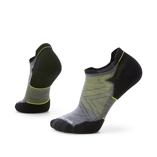 Smartwool Run Targeted Cushion Low Ankle Socks MEDIUM GRAY