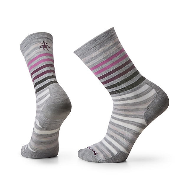 Smartwool Everyday Spruce Street Crew Socks LIGHT GRAY