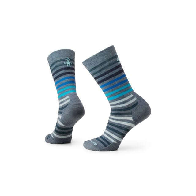 Smartwool Everyday Spruce Street Crew Socks PEWTER BLUE