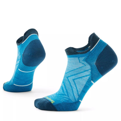 Smartwool Run Zero Cushion Low Ankle Socks OCEAN ABYSS