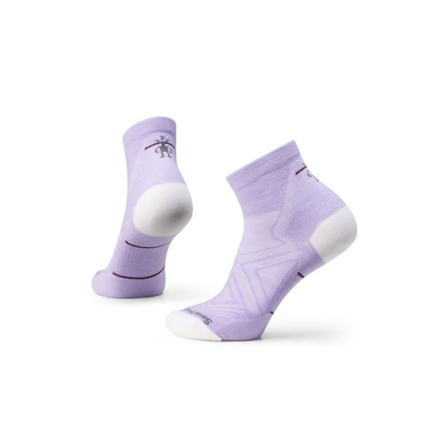 Smartwool Run Zero Cushion Ankle Socks ULTRA VIOLET