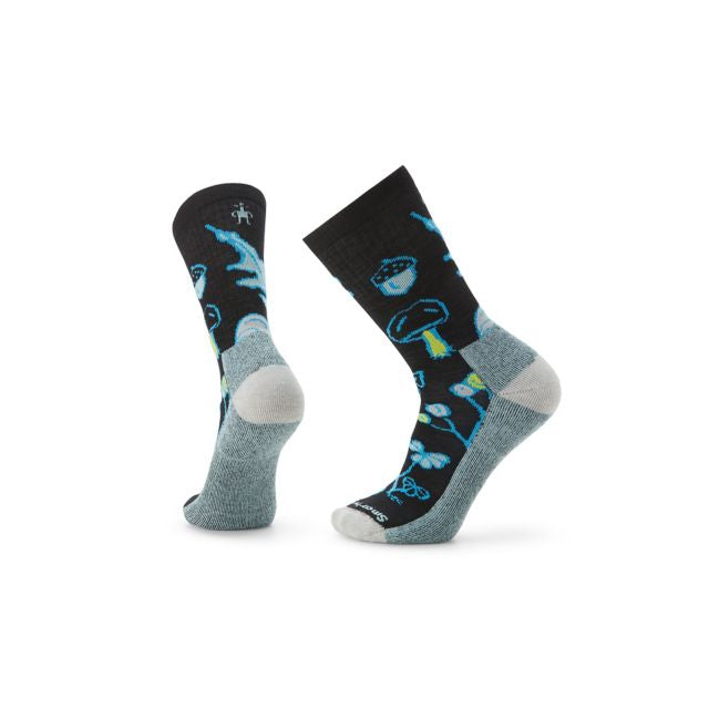 Smartwool Everyday Forest Loot Crew Socks BLACK