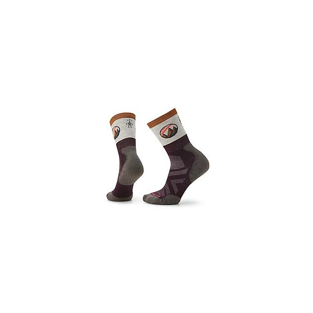 Smartwool Athlete Edition Approach Crew Socks BORDEAUX