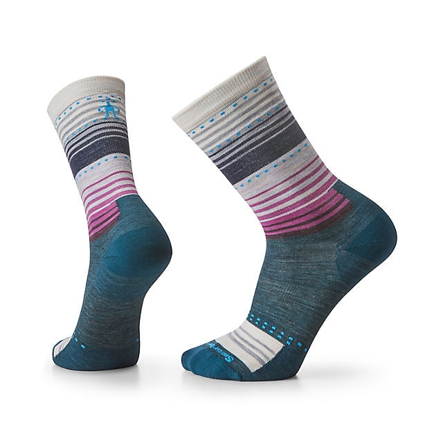 Smartwool Everyday Stitch Stripe Crew Socks TWILIGHT BLUE