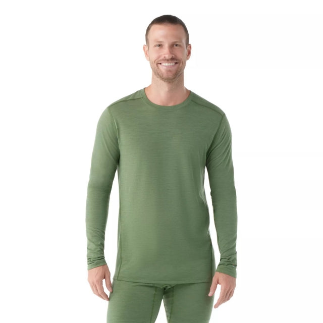 Smartwool Classic All-season Merino Base Layer Crew FERN GREEN