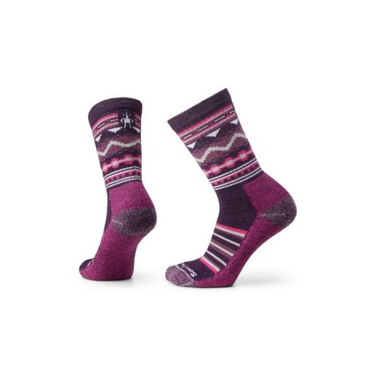 Smartwool Everyday Hudson Trail Crew Socks PURPLE IRIS