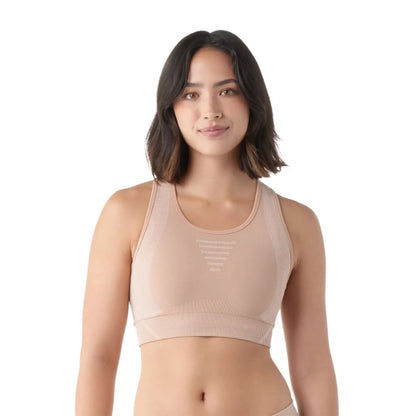 Smartwool W's Intraknit Racerback Bra PINK SUGAR HEATHER