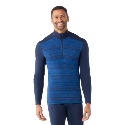 Smartwool Classic Thermal Merino Base Layer 1/4 Zip DEEP NAVY COLOR SHIFT