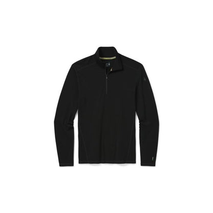 Smartwool Classic Thermal Merino Base Layer 1/4 Zip BLACK