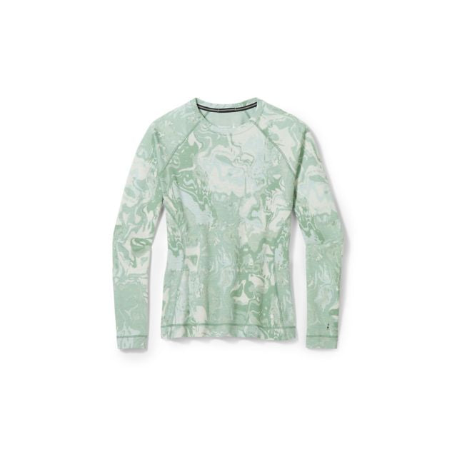 Women's Classic Thermal Merino Base Layer Pattern Crew Smartwool