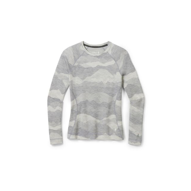 Women's Classic Thermal Merino Base Layer Pattern Crew Smartwool