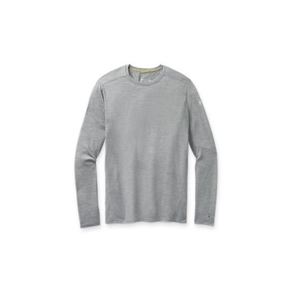 Smartwool Classic All-season Merino Base Layer Crew LIGHT GRAY HEATHER