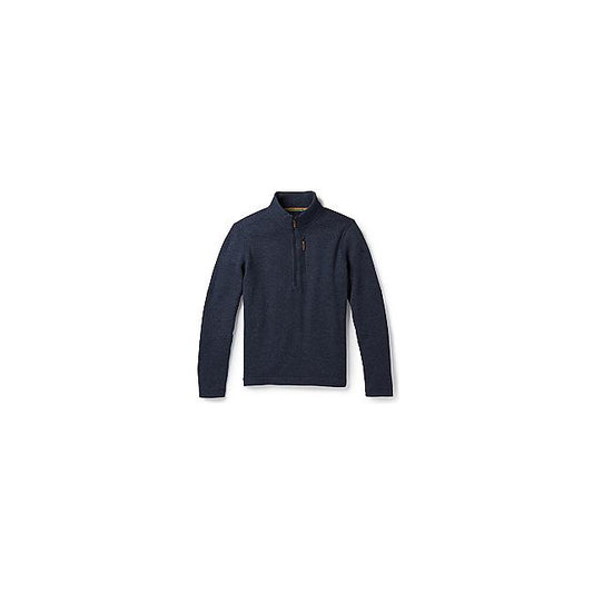 Smartwool Hudson Trail Fleece Half Zip Sweater NAVY