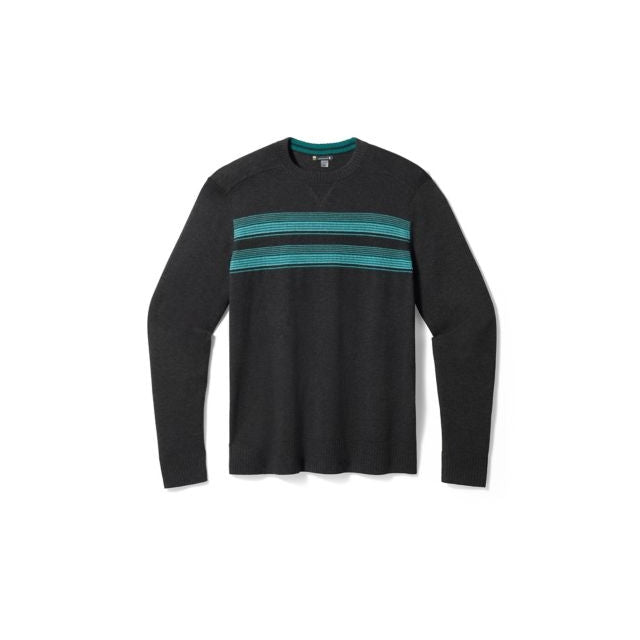 Mens Sparwood Stripe Crew Sweater Smartwool