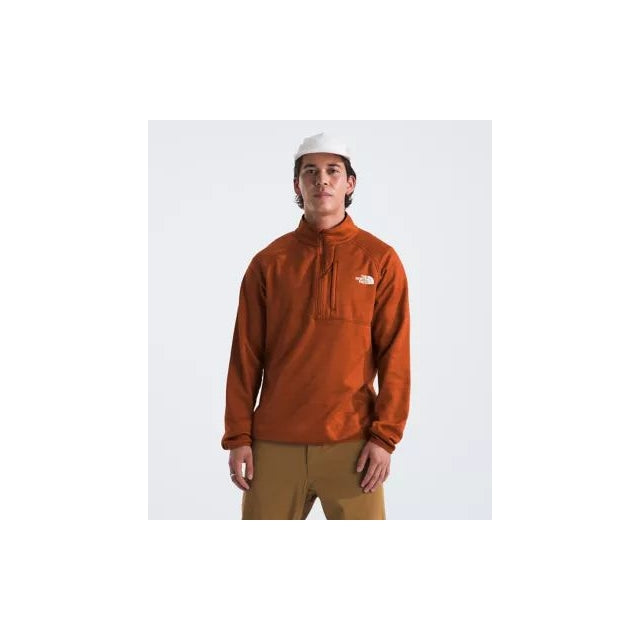 The North Face Mens Canyonlands ½ Zip Earthen Copper Heather